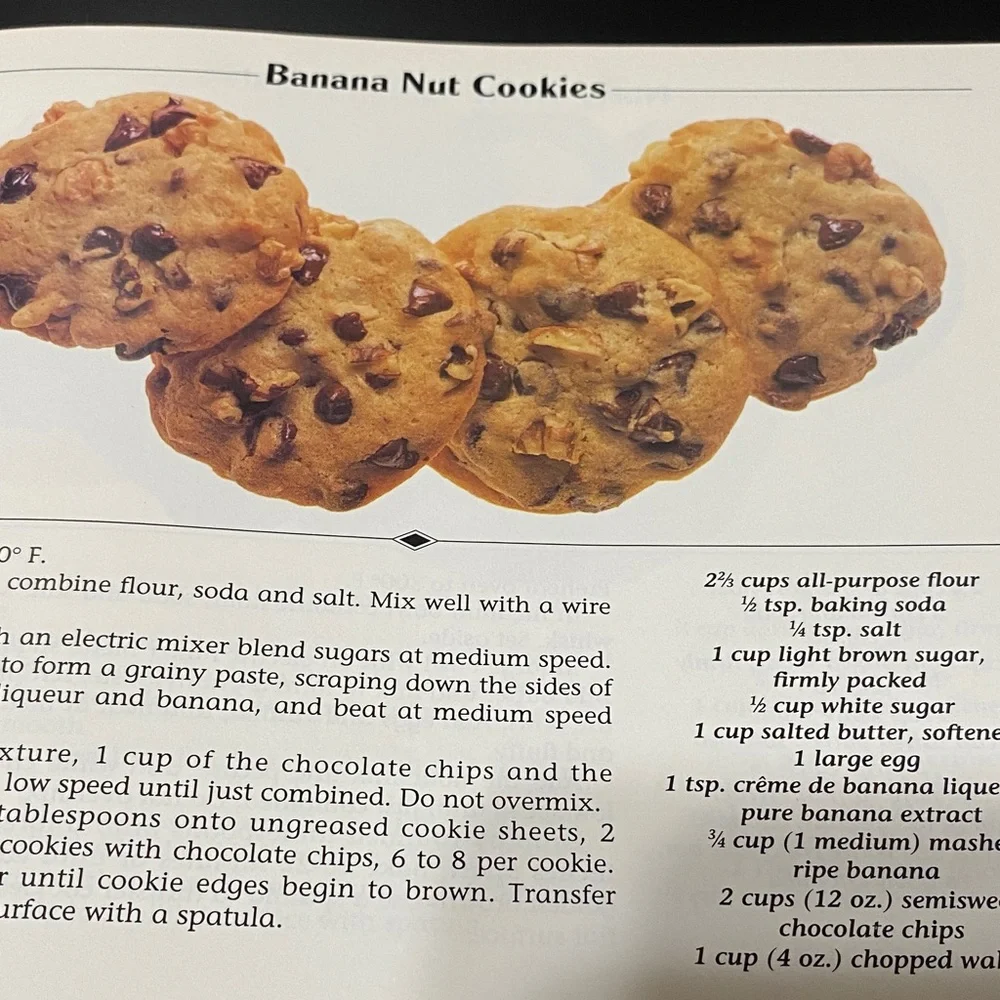 Mrs. Fields Cookie Book and Monster Cookies cookbook Set